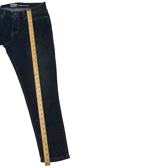 Signature by Levi Strauss Modern Skinny Jeans Women’s 12 Short Dark Wash Stretch - Picture 6 of 7